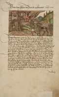 An illustration from Silbereisen: Chronicon Helvetiae, Part I (1576)