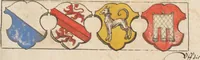 An illustration from Silbereisen: Chronicon Helvetiae, Part I (1576)