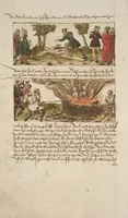 An illustration from Silbereisen: Chronicon Helvetiae, Part I (1576)