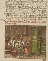 An illustration from Silbereisen: Chronicon Helvetiae, Part I (1576)