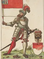 An illustration from Silbereisen: Chronicon Helvetiae, Part I (1576)