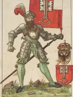 An illustration from Silbereisen: Chronicon Helvetiae, Part I (1576)