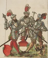 An illustration from Silbereisen: Chronicon Helvetiae, Part I (1576)