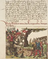 An illustration from Silbereisen: Chronicon Helvetiae, Part I (1576)