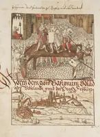 An illustration from Silbereisen: Chronicon Helvetiae, Part I (1576)
