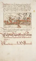 An illustration from Silbereisen: Chronicon Helvetiae, Part I (1576)