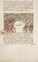 An illustration from Silbereisen: Chronicon Helvetiae, Part I (1576)