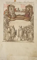 An illustration from Silbereisen: Chronicon Helvetiae, Part I (1576)