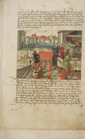 An illustration from Silbereisen: Chronicon Helvetiae, Part I (1576)