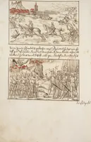 An illustration from Silbereisen: Chronicon Helvetiae, Part I (1576)