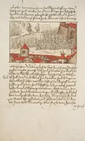 An illustration from Silbereisen: Chronicon Helvetiae, Part I (1576)