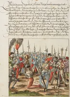 An illustration from Silbereisen: Chronicon Helvetiae, Part II (1572)