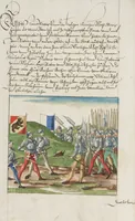An illustration from Silbereisen: Chronicon Helvetiae, Part II (1572)