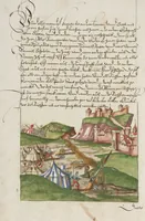 An illustration from Silbereisen: Chronicon Helvetiae, Part II (1572)