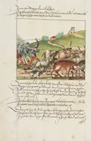 An illustration from Silbereisen: Chronicon Helvetiae, Part II (1572)