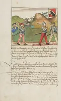 An illustration from Silbereisen: Chronicon Helvetiae, Part II (1572)