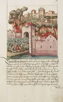 An illustration from Silbereisen: Chronicon Helvetiae, Part II (1572)