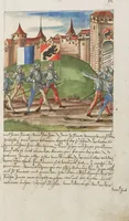 An illustration from Silbereisen: Chronicon Helvetiae, Part II (1572)