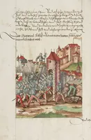 An illustration from Silbereisen: Chronicon Helvetiae, Part II (1572)