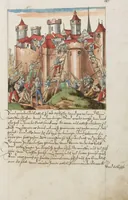 An illustration from Silbereisen: Chronicon Helvetiae, Part II (1572)