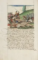 An illustration from Silbereisen: Chronicon Helvetiae, Part II (1572)