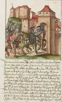 An illustration from Silbereisen: Chronicon Helvetiae, Part II (1572)