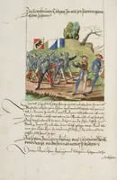 An illustration from Silbereisen: Chronicon Helvetiae, Part II (1572)