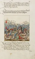 An illustration from Silbereisen: Chronicon Helvetiae, Part II (1572)