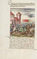 An illustration from Silbereisen: Chronicon Helvetiae, Part II (1572)