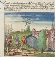 An illustration from Silbereisen: Chronicon Helvetiae, Part II (1572)
