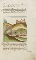 An illustration from Silbereisen: Chronicon Helvetiae, Part II (1572)