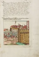 An illustration from Silbereisen: Chronicon Helvetiae, Part II (1572)