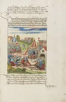 An illustration from Silbereisen: Chronicon Helvetiae, Part II (1572)