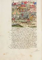 An illustration from Silbereisen: Chronicon Helvetiae, Part II (1572)