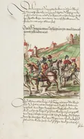 An illustration from Silbereisen: Chronicon Helvetiae, Part II (1572)