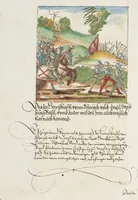 An illustration from Silbereisen: Chronicon Helvetiae, Part II (1572)