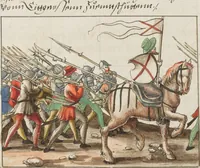 An illustration from Silbereisen: Chronicon Helvetiae, Part II (1572)