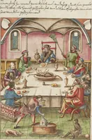 An illustration from Silbereisen: Chronicon Helvetiae, Part II (1572)