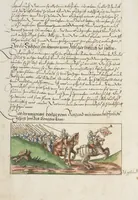 An illustration from Silbereisen: Chronicon Helvetiae, Part II (1572)