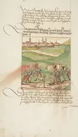 An illustration from Silbereisen: Chronicon Helvetiae, Part III (1572)