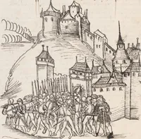 Picture 32 of 136 from Werner Schodoler, Eidgenössische Chronik, Vol. 3 (1514), leaf 136