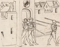 Picture 40 of 136 from Werner Schodoler, Eidgenössische Chronik, Vol. 3 (1514), leaf 172
