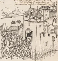 Picture 42 of 136 from Werner Schodoler, Eidgenössische Chronik, Vol. 3 (1514), leaf 176
