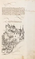 Picture 44 of 136 from Werner Schodoler, Eidgenössische Chronik, Vol. 3 (1514), leaf 181