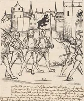 Picture 45 of 136 from Werner Schodoler, Eidgenössische Chronik, Vol. 3 (1514), leaf 183
