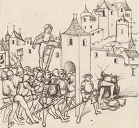An illustration from Werner Schodoler, Eidgenössische Chronik, Vol. 3 (1514)