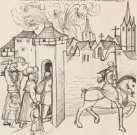 Picture 48 of 136 from Werner Schodoler, Eidgenössische Chronik, Vol. 3 (1514), leaf 206