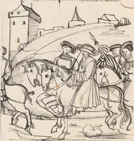 An illustration from Werner Schodoler, Eidgenössische Chronik, Vol. 3 (1514)