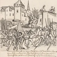 Picture 63 of 136 from Werner Schodoler, Eidgenössische Chronik, Vol. 3 (1514), leaf 257