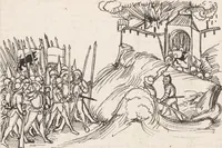 Picture 8 of 136 from Werner Schodoler, Eidgenössische Chronik, Vol. 3 (1514), leaf 28